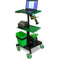 New Castle Systems Newcastle Systems LT Series Mobile Powered Laptop Cart with 1 Swappable Battery Pack LT102NU1M